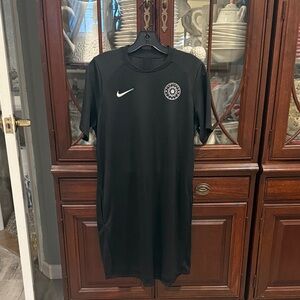 Nike Black Short Sleeve Dress